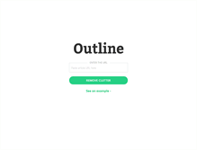 Tablet Screenshot of outline.com